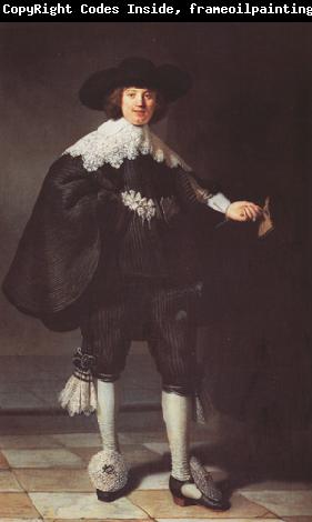 REMBRANDT Harmenszoon van Rijn Portrait of Marten Soolmans (mk33)